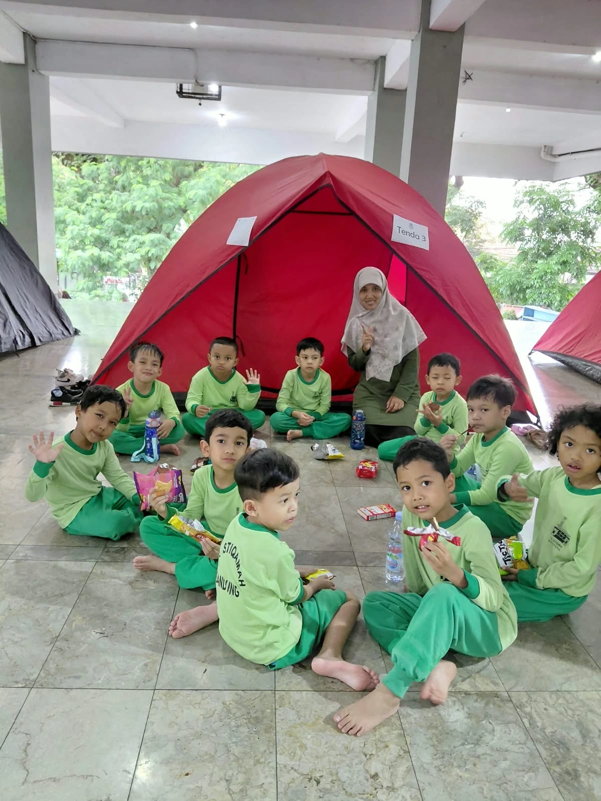 Keceriaan Berkemah di Qur'an Camp