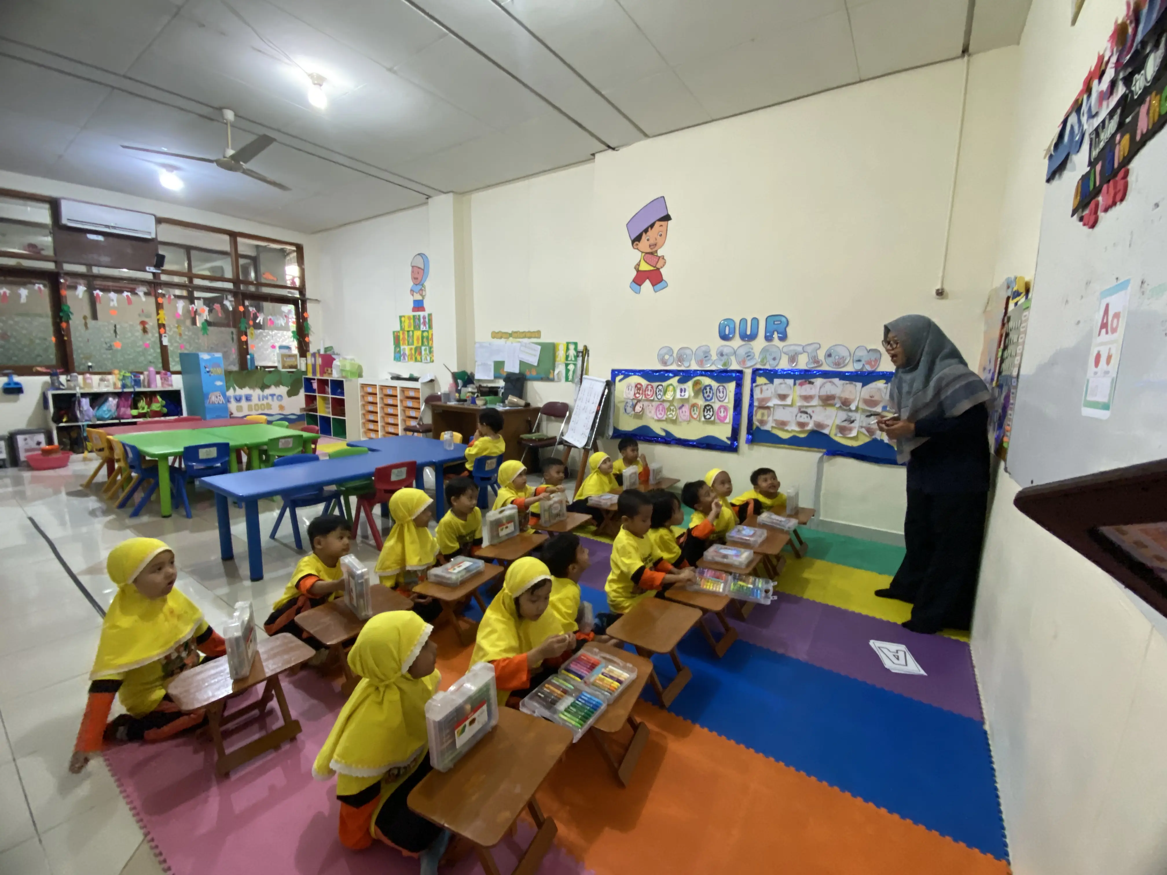 Suasana Belajar Aktif & Berpusat Pada Anak