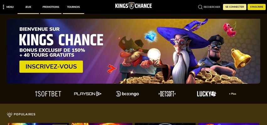 Avis sur Kings Opportunity Casino (2026)